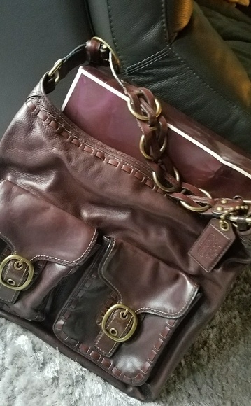 Coach Handbags - Coach Limited Edition" ELISA" Bleeker XL Leather